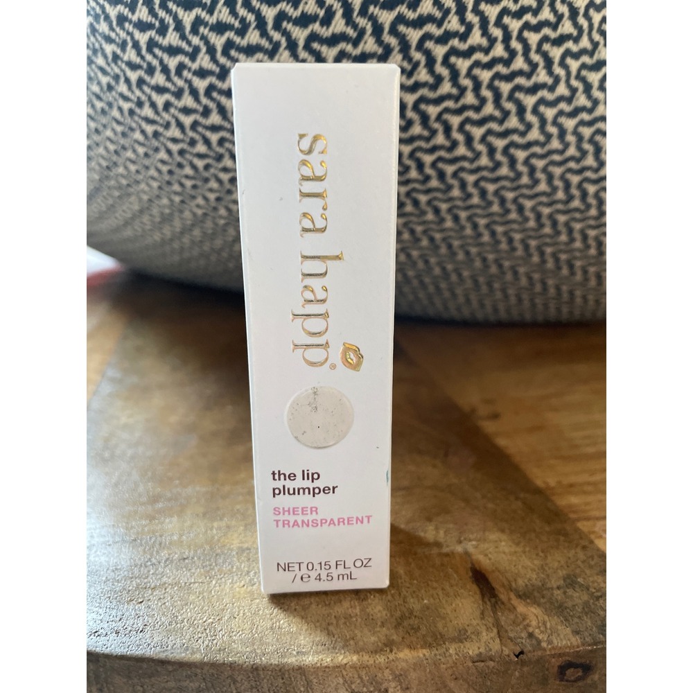 Sara Happ The Lip Plumper Sheer‎ Transparent 0.15 fl oz 4.5 ml New in Box